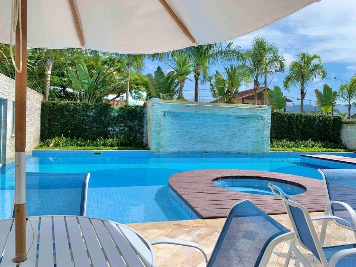 Villa Apto Moderno E Completo A 50M Da Praia Bertioga Exterior foto